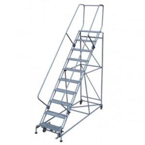 10 STEP ROLLING LADDER