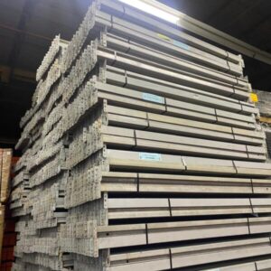 Used Teardrop Beam 102″L x 3.5″W, White