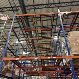 Used Pushback Rack Deal1 – 432 Pallet Positions
