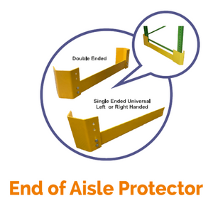 Used End of Aisle Rack Protector