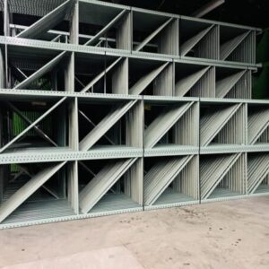 Used Teardrop Pallet Rack 22’H x 42″D x 96″L- Choice of levels
