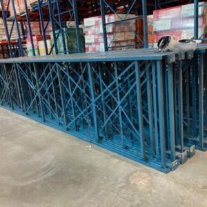 Used Structural Upright 15’H x 36″D, C3 Post, Blue