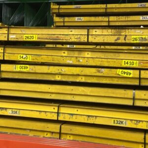 Used Structural Beam 112″L x C3, Yellow