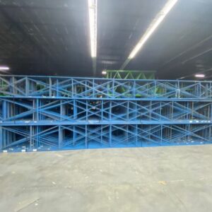 Used Structural Upright 30′-33’H x 36″D, C3 Post, Blue