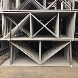 Used Structural Upright 126″H x 42″D, C3 Grey
