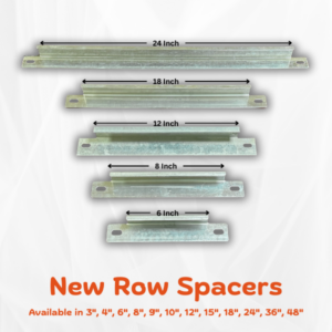 New Row Spacers