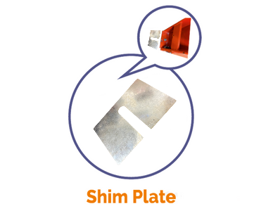 CANTILEVER TOWER SHIM PLATE