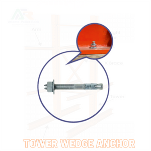 CANTILEVER TOWER & BASE ANCHORS, 5/8 X 4-1/2 ICC APPROVED