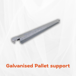 Used Flanged Galvanized Pallet Support 48″ x 3″
