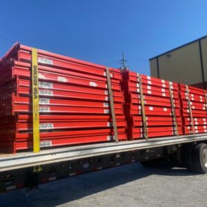 Lot 38-Used Speed Style Beam 96″L x 4″, Orange Color