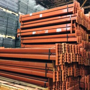 Lot 30-Used Paltier Style Beam 90″L x 4″W, Orange