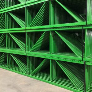 Closeout Deal-4 Teardrop Rack 16’H x 34″D x 96″W