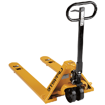 Industrial Low Profile Pallet Jack: 27″W X 48″L, 5000 lbs cap
